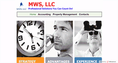 Desktop Screenshot of mws-llc.com